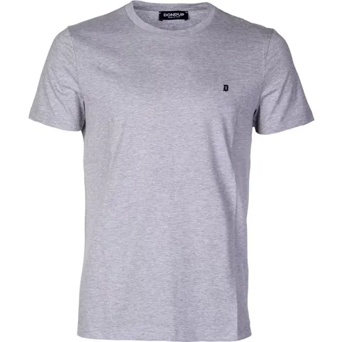 Dondup - Tops > T-Shirts - Gray - Dondup - Modalova