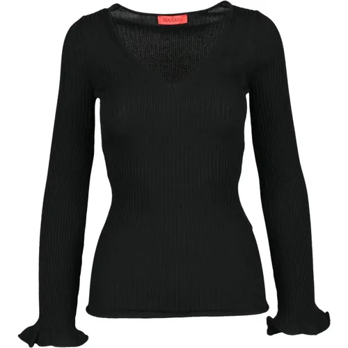 Knitwear > V-neck Knitwear - - Max & Co - Modalova