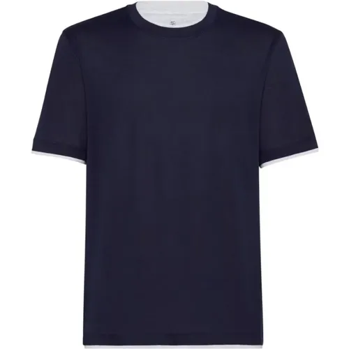 Tops > T-Shirts - - BRUNELLO CUCINELLI - Modalova