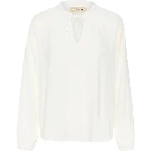 Blouses & Shirts > Blouses - - Cream - Modalova