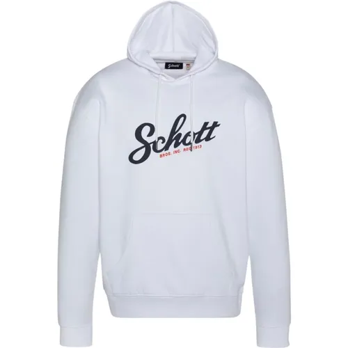 Sweatshirts & Hoodies > Hoodies - - Schott NYC - Modalova