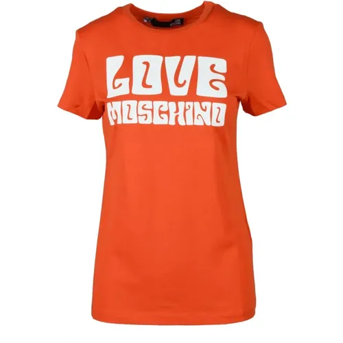 Tops > T-Shirts - - Love Moschino - Modalova