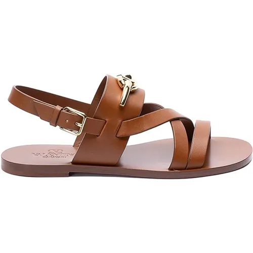 Shoes > Sandals > Flat Sandals - - Valentino Garavani - Modalova