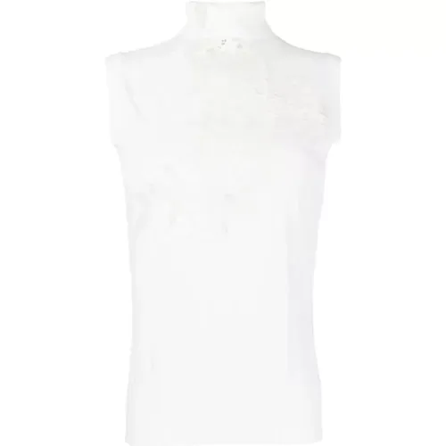 Tops > Sleeveless Tops - - Ermanno Scervino - Modalova