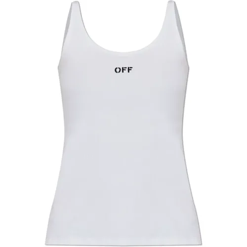 Off - Tops > Sleeveless Tops - - Off White - Modalova