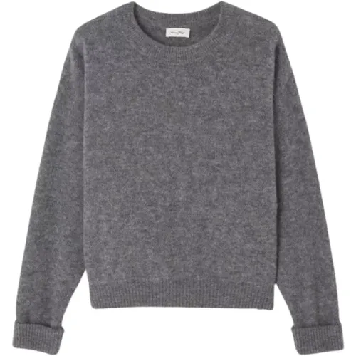 Knitwear > Round-neck Knitwear - - American vintage - Modalova