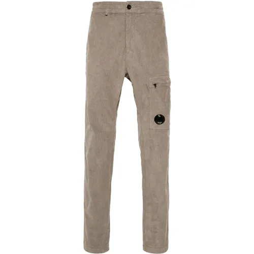 Trousers > Slim-fit Trousers - - C.P. Company - Modalova