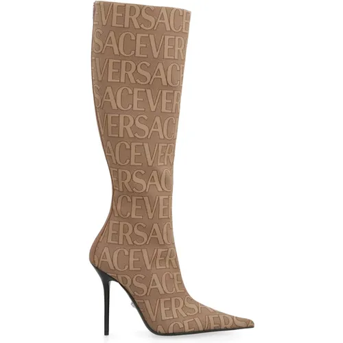 Shoes > Boots > High Boots - - Versace - Modalova