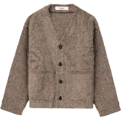 Knitwear > Cardigans - - Séfr - Modalova