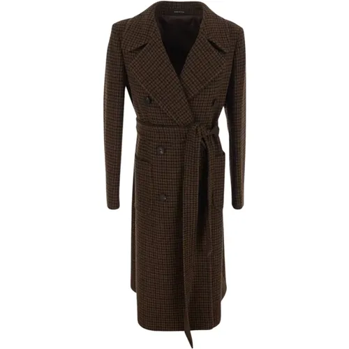 Coats > Belted Coats - - Tagliatore - Modalova