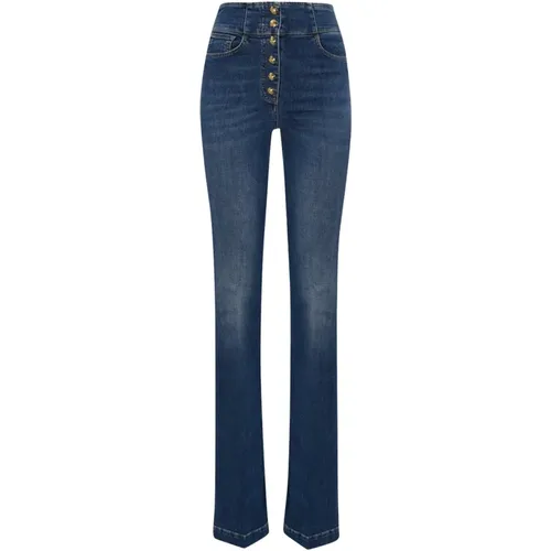 Jeans > Boot-cut Jeans - - Elisabetta Franchi - Modalova