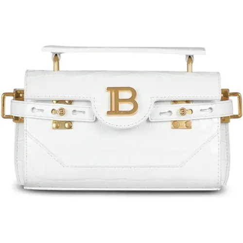 Balmain - Bags > Handbags - White - Balmain - Modalova