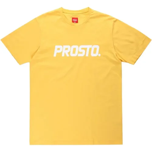 Prosto - Tops > T-Shirts - Yellow - Prosto - Modalova
