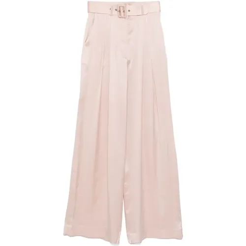 Trousers > Wide Trousers - - Zimmermann - Modalova