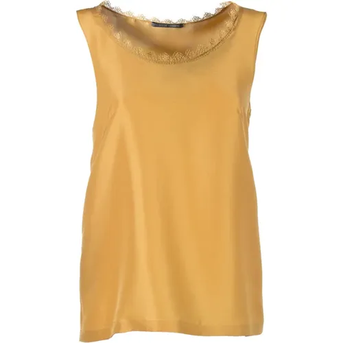 Tops > Sleeveless Tops - - alberta ferretti - Modalova