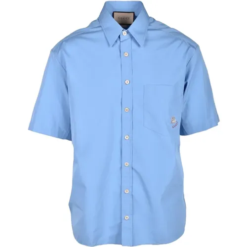 Shirts > Short Sleeve Shirts - - Gucci - Modalova