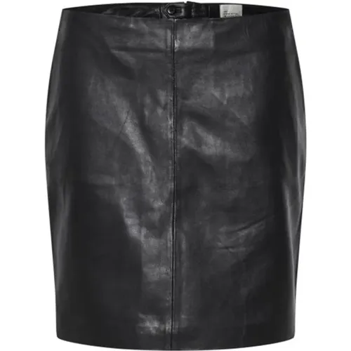 Skirts > Leather Skirts - - My Essential Wardrobe - Modalova