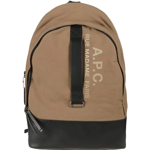 A.p.c. - Bags > Backpacks - Brown - A.p.c. - Modalova