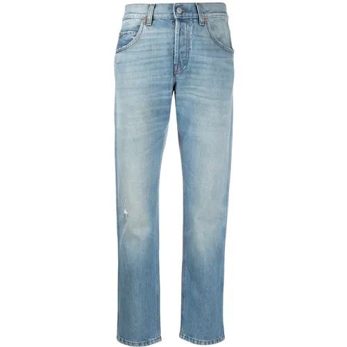 Jeans > Straight Jeans - - Gucci - Modalova