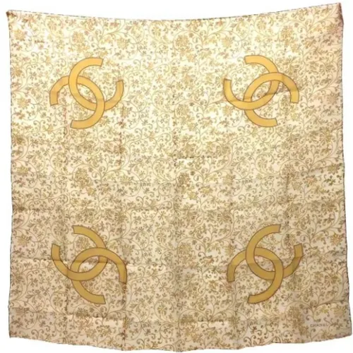 Pre-owned > Pre-owned Accessories > Pre-owned Scarves - - Chanel Vintage - Modalova