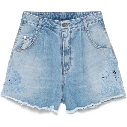 Shorts > Denim Shorts - - Ermanno Scervino - Modalova