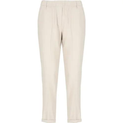 Trousers > Cropped Trousers - - Antonelli Firenze - Modalova