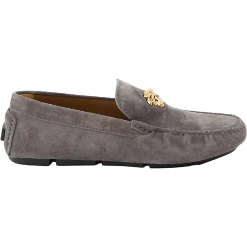 Shoes > Flats > Loafers - - Versace - Modalova