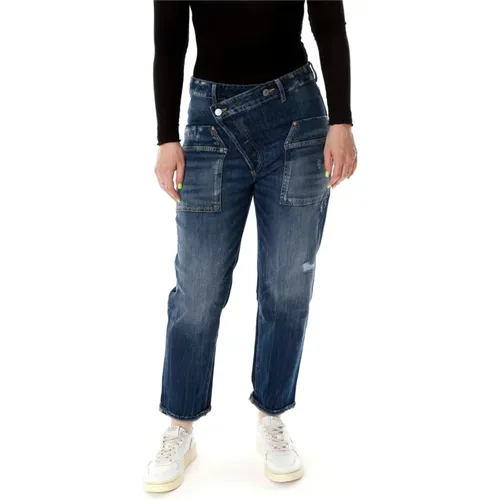 Jeans > Straight Jeans - - Le Temps Des Cerises - Modalova