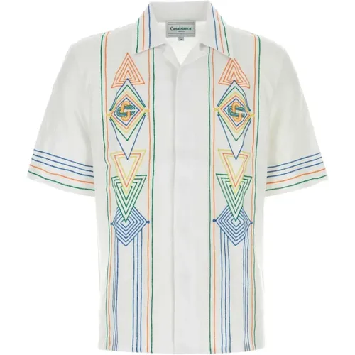 Shirts > Short Sleeve Shirts - - Casablanca - Modalova