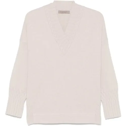 Knitwear > V-neck Knitwear - - D.Exterior - Modalova