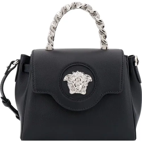 Versace - Bags > Handbags - Black - Versace - Modalova