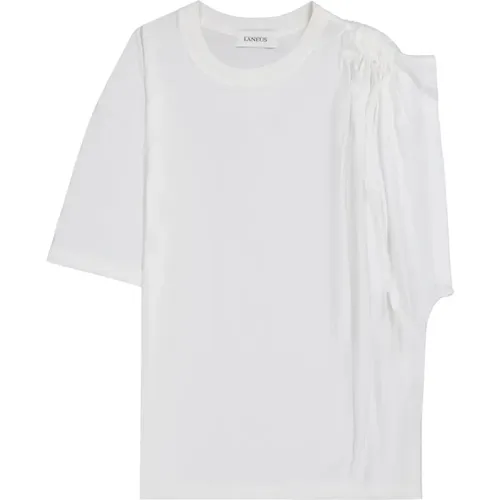 Laneus - Tops > T-Shirts - White - Laneus - Modalova