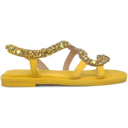 Shoes > Sandals > Flat Sandals - - Alma en Pena - Modalova