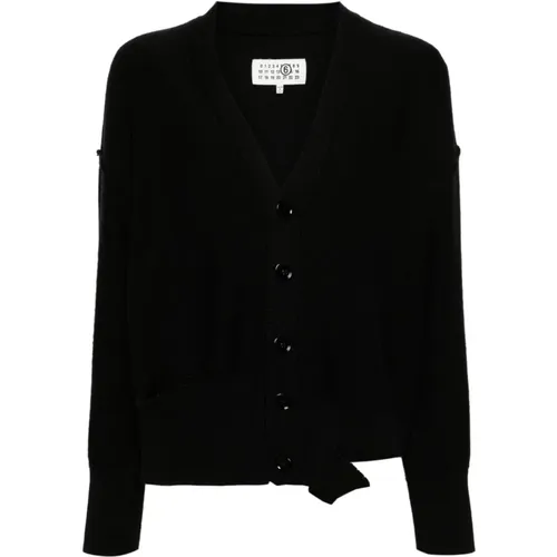 Knitwear > Cardigans - - MM6 Maison Margiela - Modalova