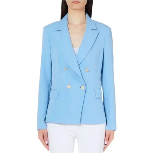 Liu Jo - Jackets > Blazers - Blue - Liu Jo - Modalova