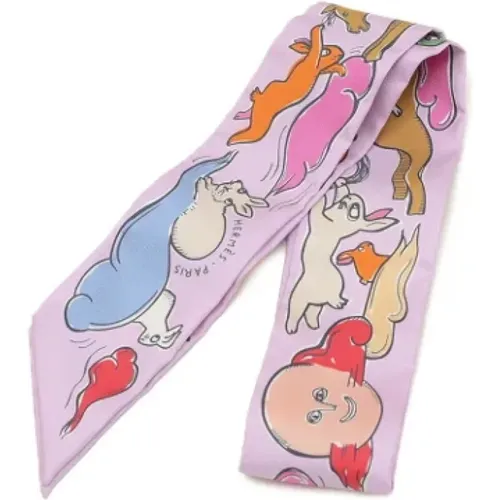 Pre-owned > Pre-owned Accessories > Pre-owned Scarves - - Hermès Vintage - Modalova