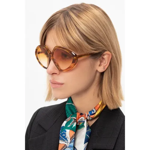 Sunglasses with logo - Victoria Beckham - Modalova