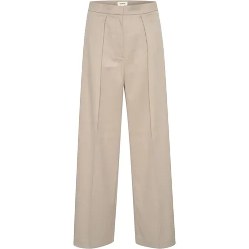 Trousers > Straight Trousers - - Soaked in Luxury - Modalova