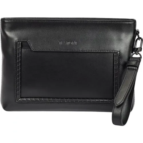 Testoni - Bags > Clutches - Black - Testoni - Modalova