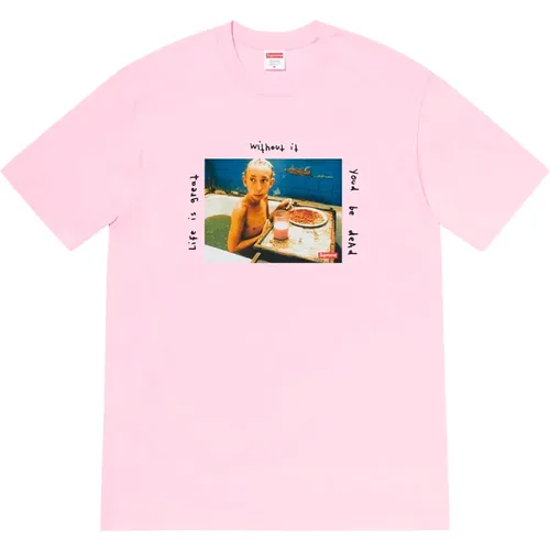 Supreme - Tops > T-Shirts - Pink - Supreme - Modalova