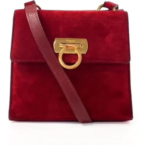 Pre-owned > Pre-owned Bags > Pre-owned Cross Body Bags - - Salvatore Ferragamo Pre-owned - Modalova