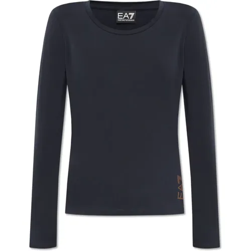 Tops > Long Sleeve Tops - - Emporio Armani EA7 - Modalova