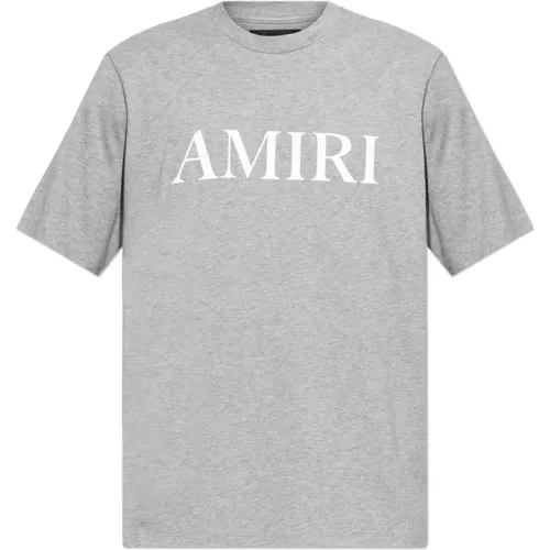 Amiri - Tops > T-Shirts - Gray - Amiri - Modalova