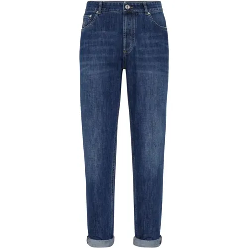 Jeans > Slim-fit Jeans - - BRUNELLO CUCINELLI - Modalova