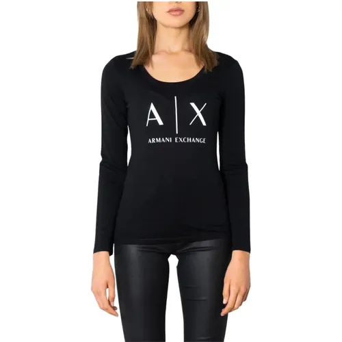 Tops > Long Sleeve Tops - - Armani Exchange - Modalova