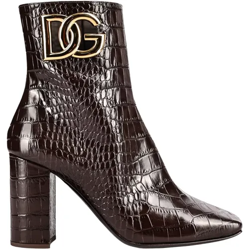 Shoes > Boots > Heeled Boots - - Dolce & Gabbana - Modalova