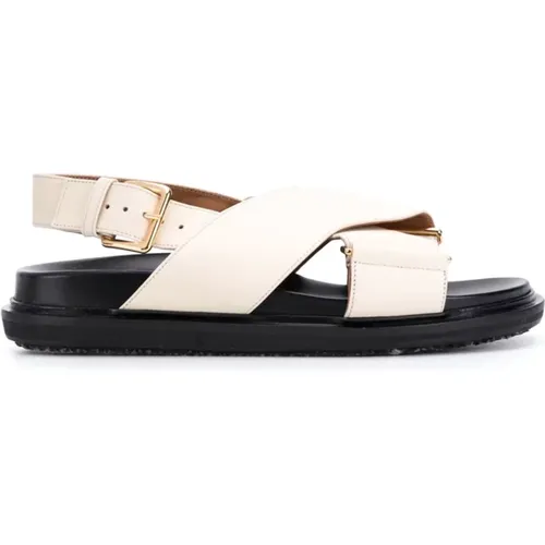 Shoes > Sandals > Flat Sandals - - Marni - Modalova