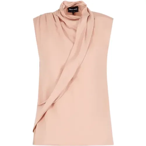 Tops > Sleeveless Tops - - Giorgio Armani - Modalova