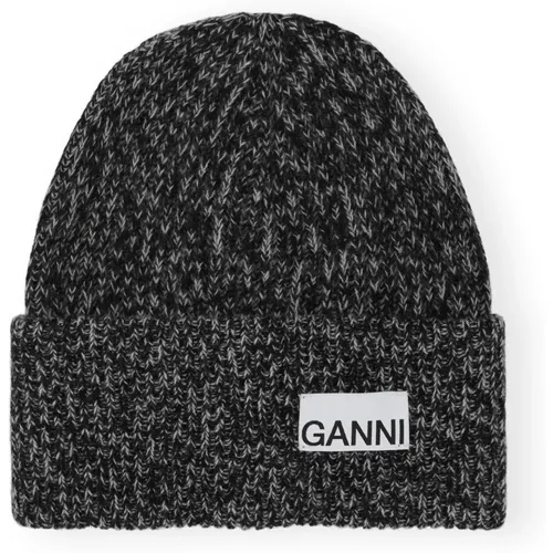 Accessories > Hats > Beanies - - Ganni - Modalova