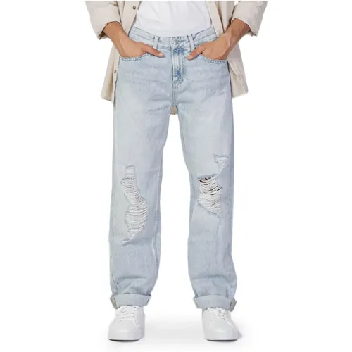 Jeans droits - - Calvin Klein Jeans - Modalova